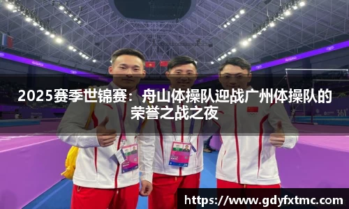 2025赛季世锦赛：舟山体操队迎战广州体操队的荣誉之战之夜